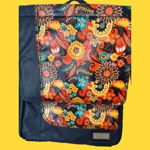 Hadaki On The Run 15.4" Messenger Laptop Bag Arabesque Floral
